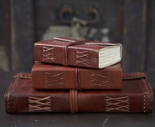 fair trade leather journal by paper high