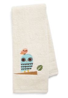 Owl Clean Hand Towel  Mod Retro Vintage Bath