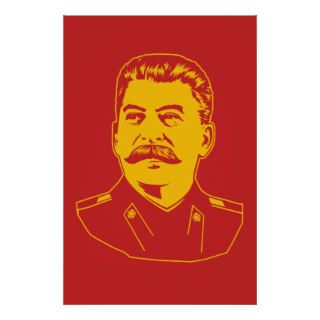 Joseph Stalin Portrait Poster