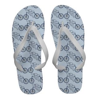 Sport Blue Athlete Cycling Cyclist Riding Pattern Sandals