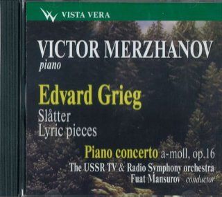 Victor Merzhanov, piano. E. Grieg. Slatter. Lyric pieces, Piano Concerto Music