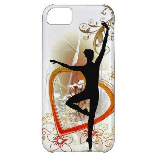 Ballet Dancer silhouette iPhone 5C Cases