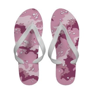 Pink Desert Camo Sandals