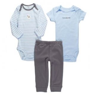 Carter's Baby boys "This Is What Handsome Looks Like" Bodie & Pants (3 Piece) Clothing