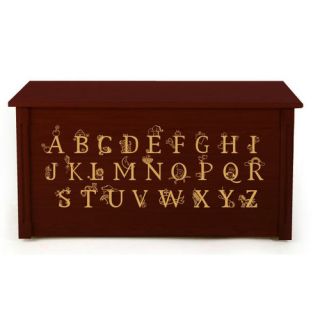 Wooden Alphabet Toy Box