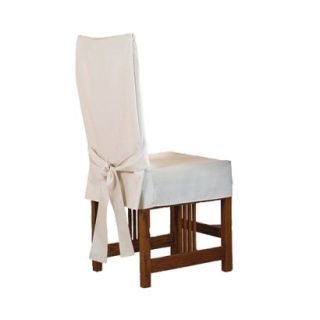 Sure Fit Cotton Duck Short Dining Room Chair Sli