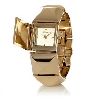 Vince Camuto Covered Dial Pyramid Bracelet Watch