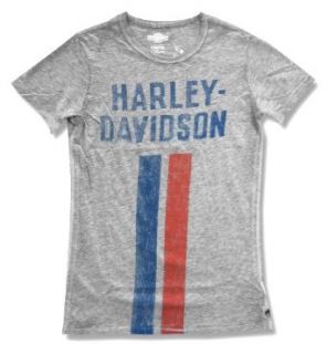 Harley Davidson & Trunk LTD Designer "Start Your Engines" Juniors Babydoll T Shirt Clothing