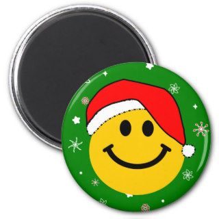 Santa Smiley Magnets