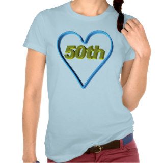 50th Wedding Anniversary Gifts Tshirts