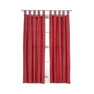 Tadpoles Basic Solid Red 2 pc. Set – 84 Curtain
