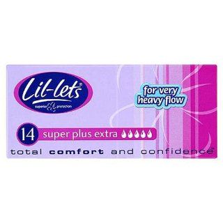 Lil Lets Super Plus Extra Tampons 14 Health & Personal Care