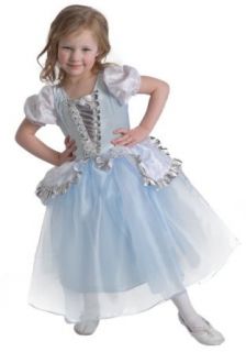 2 Item Bundle Girls Simply Princess Cinderella Dress Up Costume and Wand Size 3 6 Clothing