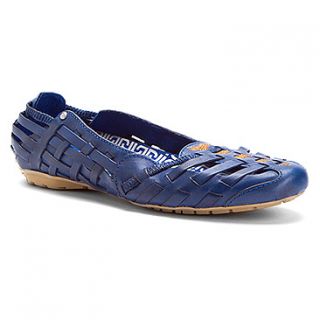 Rockport Etty Huarache Shoe  Women's   Sea Blue Leather