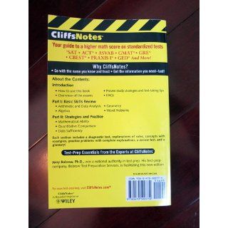 CliffsNotes Math Review for Standardized Tests, 2nd Edition (CliffsTestPrep) (9780470500774) Jerry Bobrow Books