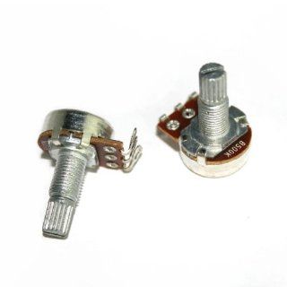 Surfing High Quality 10pcs B500K Electric Guitar Control Potentiometer 18mm Shaft Musical Instruments