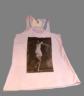 'crazy' ladies art vest top by pippa thew by not a jewellery box