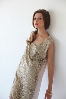 classic sequin dress by rose & lyons