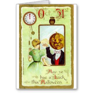 Lucky Irish Halloween Greeting Cards