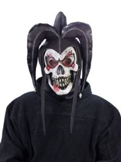 Twisted jester mask black Clothing