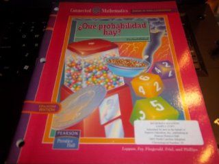 CONNECTED MATHEMATICS 3RD EDITION SPANISH STUDENT EDITION HOW LIKELY IS IT? GRADE 6 2002C (9780130586506) PRENTICE HALL Books