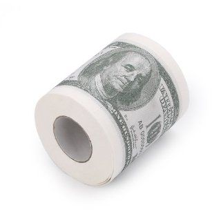 Money Toilet Paper $100 Bill Toilet Paper Toys & Games
