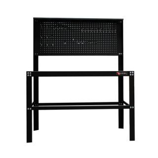 48 in. Steel Work Bench with Built in Pegboard