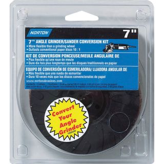 Norton Disc Kit — 7in. Dia, 50 Grit  Sanding   Conditioning Discs
