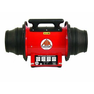 Air Systems SVF 10EXP 10" Explosion proof Electric In Line Axial Blower For Running Long Lengths Of Ventilation Ducting Industrial Hvac Blowers