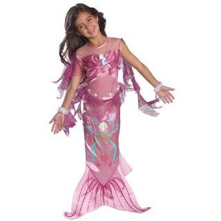 Pink Mermaid Little Girl's Ariel Dress Up Halloween Costume Toys & Games