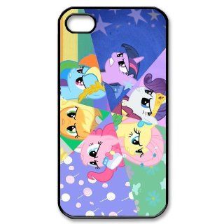 Custombox My Little Pony Iphone 4/4s Case Plastic Hard Phone case iPhone 4 DF01320 Cell Phones & Accessories
