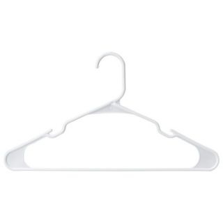 80 Pack Notched Hangers White
