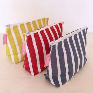 breton cosmetic bag by sweet home london