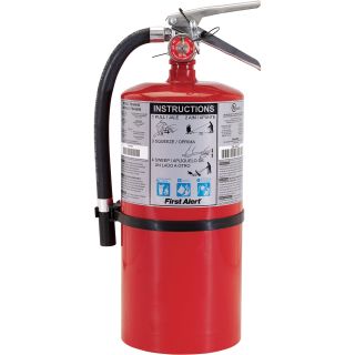 First Alert Commercial Use Fire Extinguisher — 2-Pk., Class 4-A 60-BC Rated, Model# PRO10  Fire Extinguishers