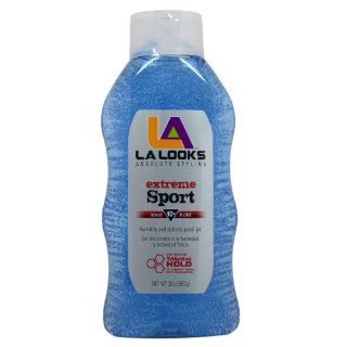 L.A. Looks Sport Xtreme Hold Gel, Hold Level 10+, 20 Ounce  Hair Styling Gels  Beauty