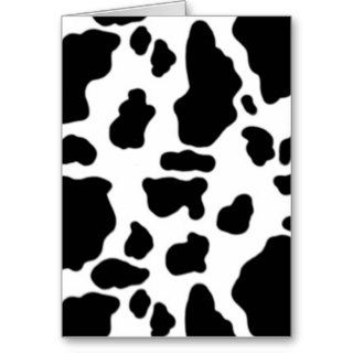 Cow Pattern Card