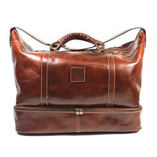 luxury italian leather travel bag by cocoonu