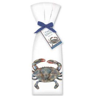 Blue Crab Towel Set   Dish Towels