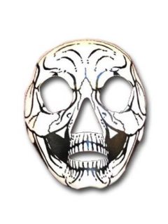 Hms Ltd. 7216B Mask   Creepy Skull Adult Sized Costumes Clothing