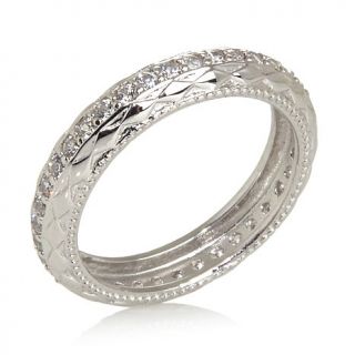 Xavier Absolute™ Sterling Silver Eternity Band Ring