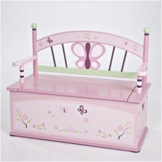 Levels of Discovery Sugar Plum Kids Storage Bench