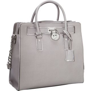 MICHAEL Michael Kors Hamilton Specchio Large N/S Tote with silver hardware