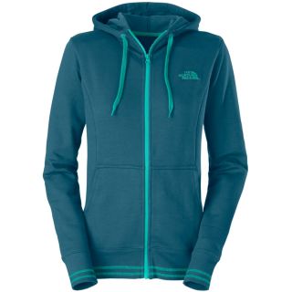 The North Face Logo Stretch Full Zip Hoodie   Womens