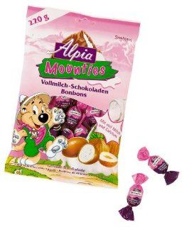 Alpia Mounties Schokoladen Bonbons, 4er Pack (4 x 220 g) Lebensmittel & Getrnke