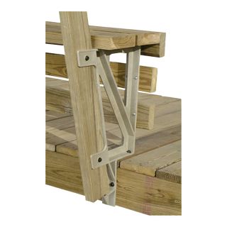 2x4 Basics Deck Bench Brackets — Sand, 2-Pk., Model# 90168  Benches
