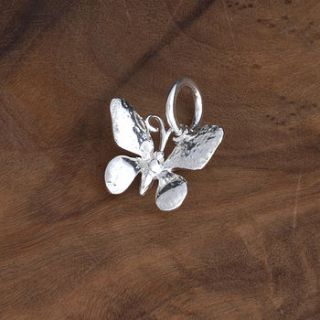 butterfly silver charm by scarlett jewellery
