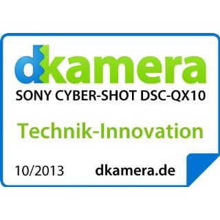 Sony DSC QX10 SmartShot Digitalkamera inkl. Sony G Kamera & Foto