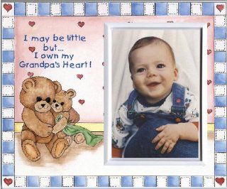 I May Be Little ButI Own My Grandpa's Heart   Picture Frame Gift   Childrens Frames
