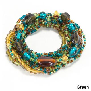 Melange Glass Bead Bracelet (India) Bracelets