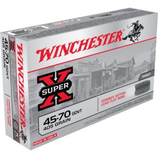 Winchester Super X Cowboy Action Ammo .45 70 Govt 405 gr. LFN 614296